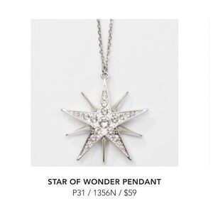Touchstone Crystal Star of Wonder Necklace